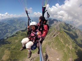Flug vom Alvier über Walensee